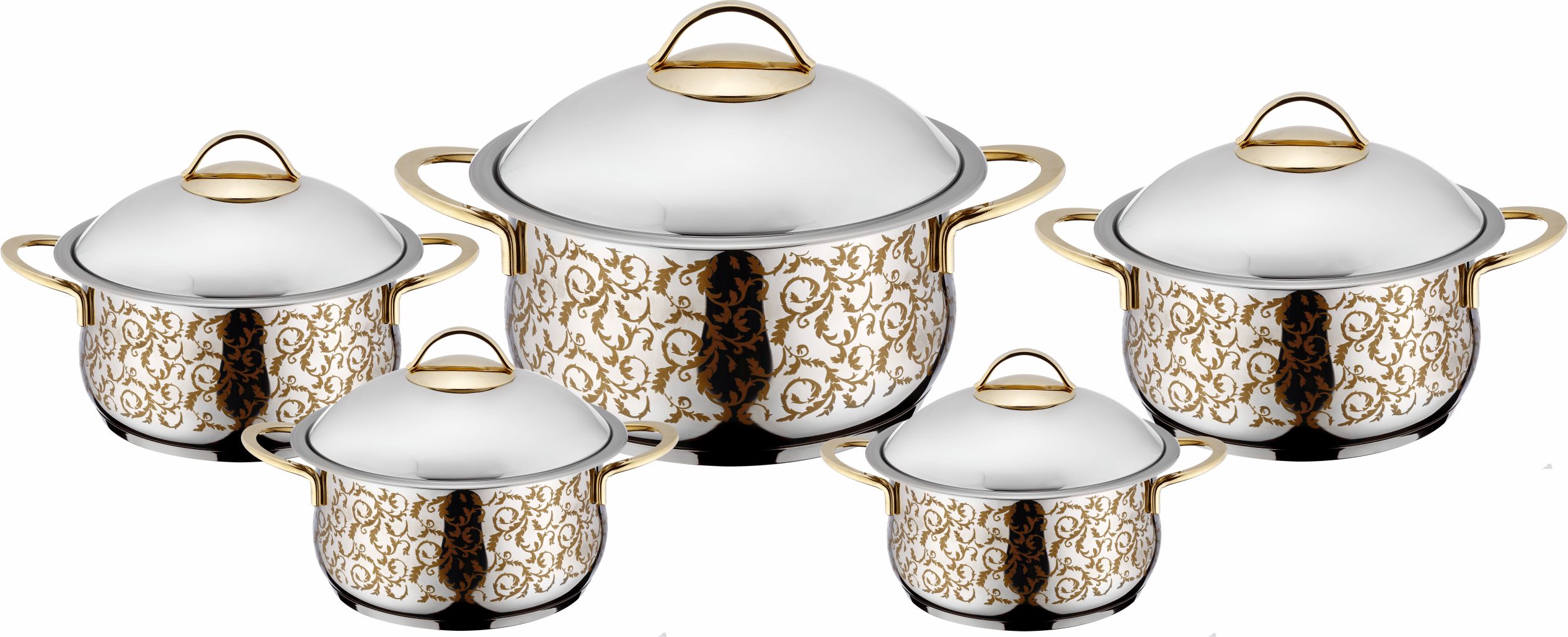 Moonalight 304 Gold Decorated Set