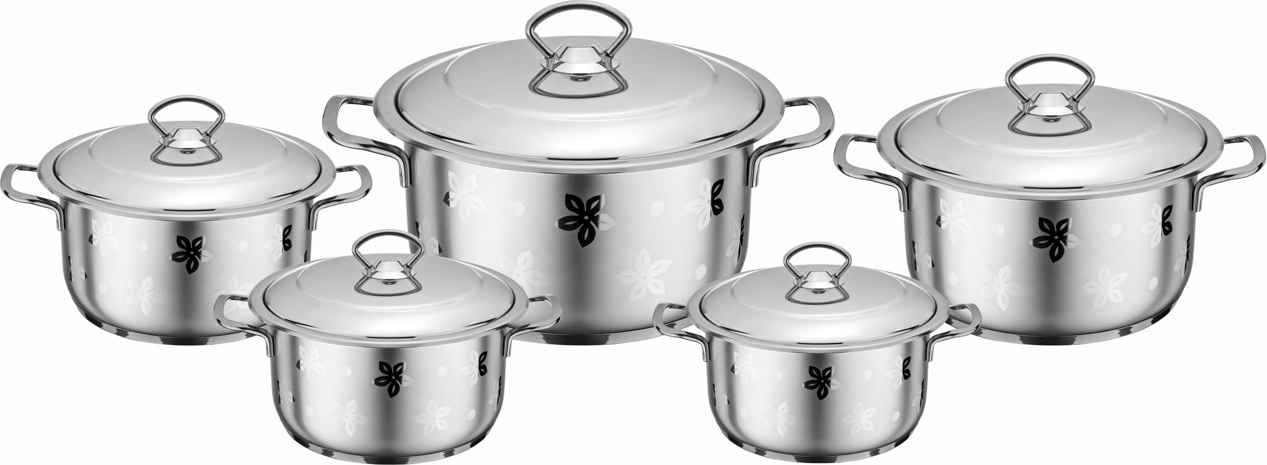 Moonalight 304 Satin Set 10 Piece